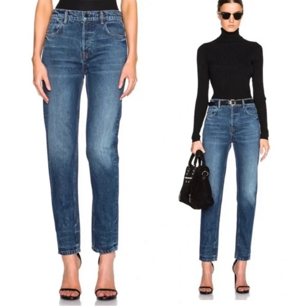 Alexander Wang Denim Jeans 002 Straight Leg Relaxed Fit